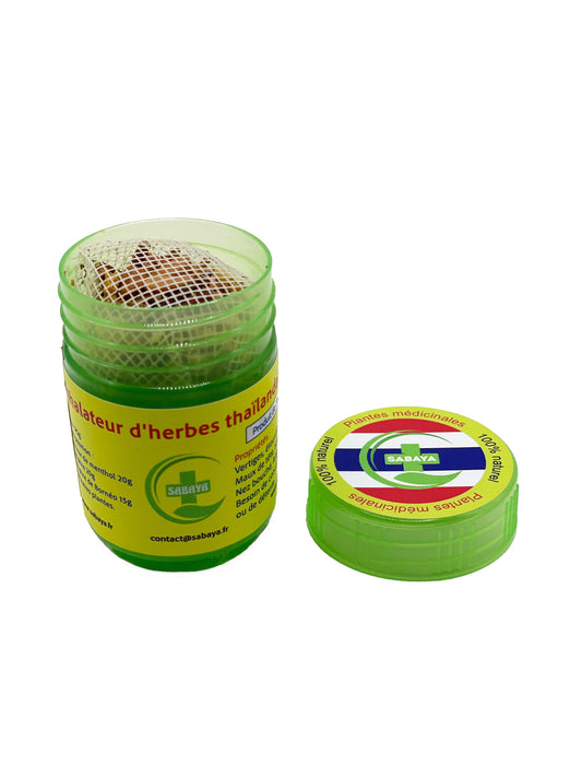 (Lot de 10) Sabaya – Inhalateur aux herbes thaïlandaises