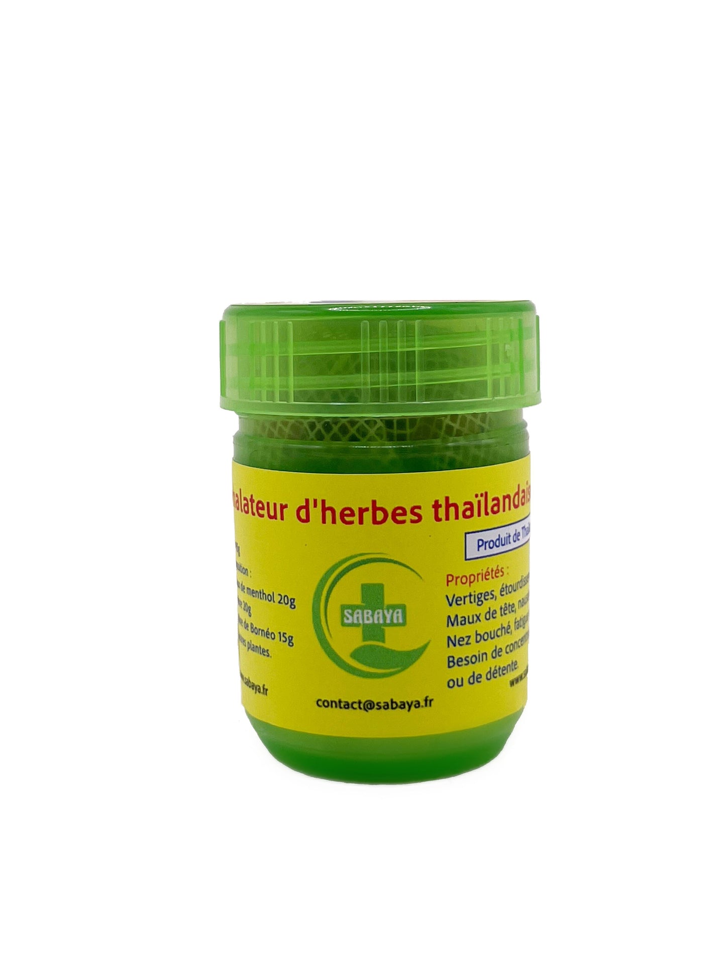 (Lot de 10) Sabaya – Inhalateur aux herbes thaïlandaises